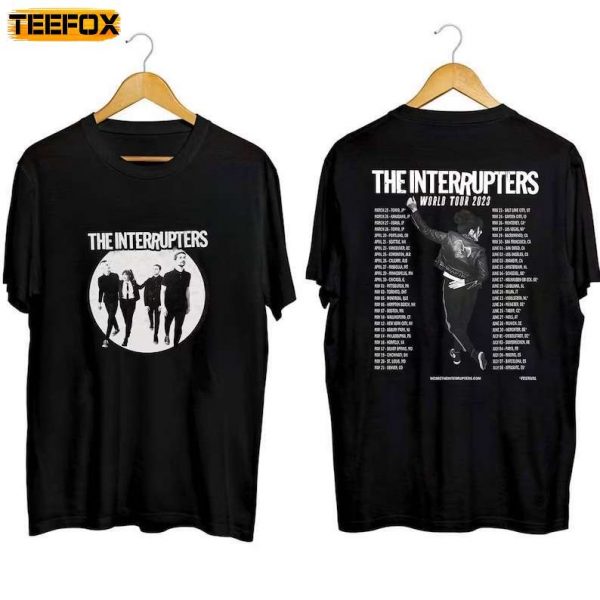 The Interrupters World Tour 2023 Short Sleeve T Shirt