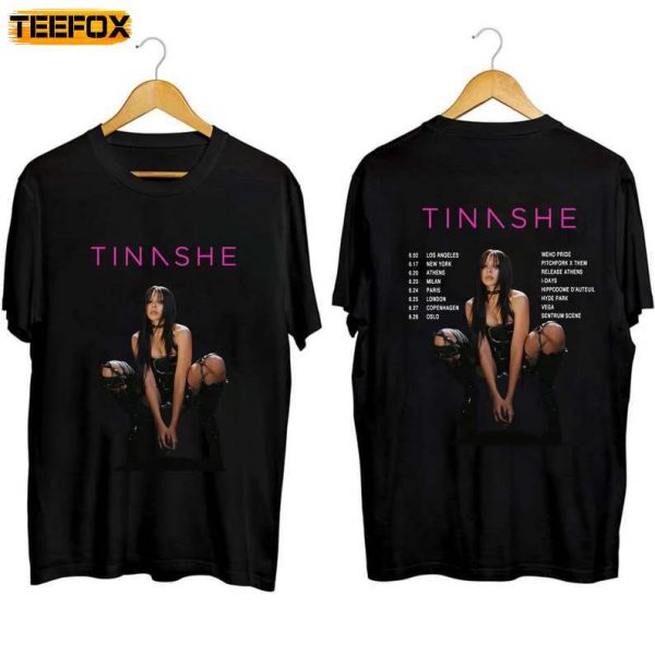 Tinashe Summer Tour 2023 Concert Short Sleeve T Shirt