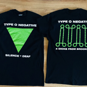 Type O Negative 4 Dicks From Brooklyn Metal Band Short Sleeve T Shirt