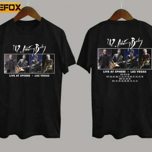 U2 Achtung Baby Live at Sphere Las Vegas Tour 2023 Short Sleeve T Shirt