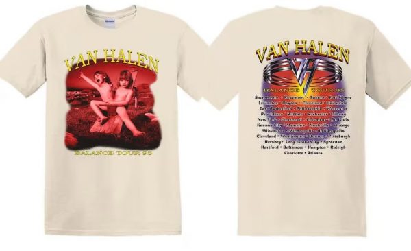 Van Halen Balance Tour 1995 Short Sleeve T Shirt