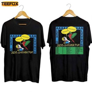 Alvvays and Alex G Co Headline Tour 2023 Short Sleeve T Shirt