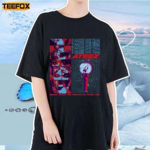 Ateez OT8 Retro Short Sleeve T Shirt