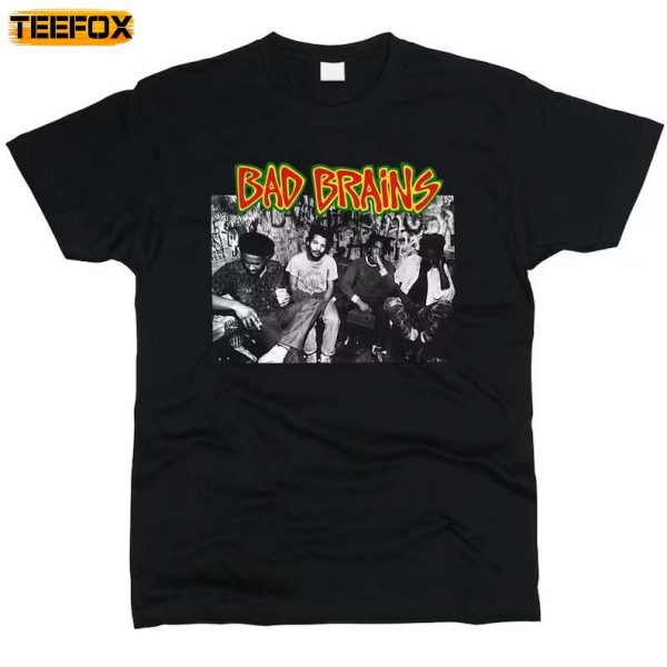 Bad Brains Rock Band Short Sleeve T Shirt