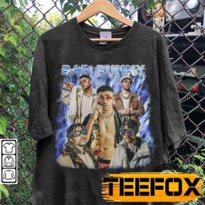 Bad Bunny Retro 90s Short Sleeve T Shirt