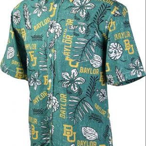 Baylor Bears Green Mens Hawaiian Shirt