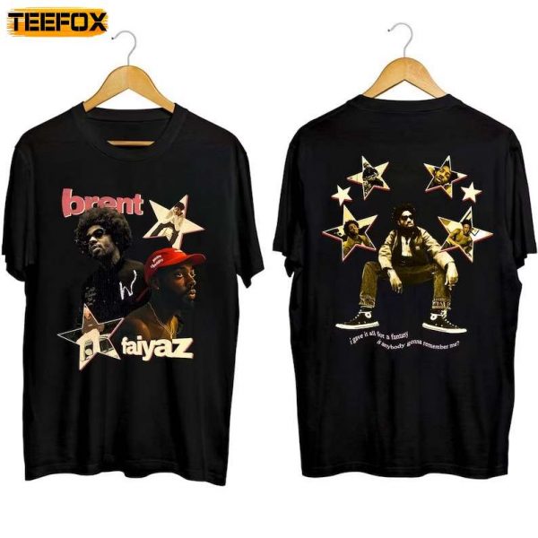 Brent Faiyaz Its A Wasteland Tour 2023 Concert Short Sleeve T Shirt