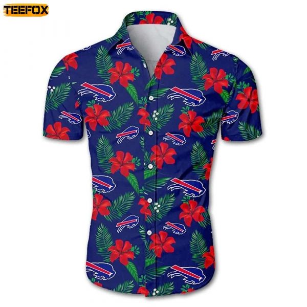 Buffalo Bills NFL Floral Mens Hawaiian Shirt