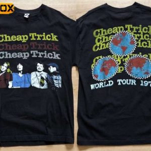 Cheap Trick World Tour 1978 Short Sleeve T Shirt