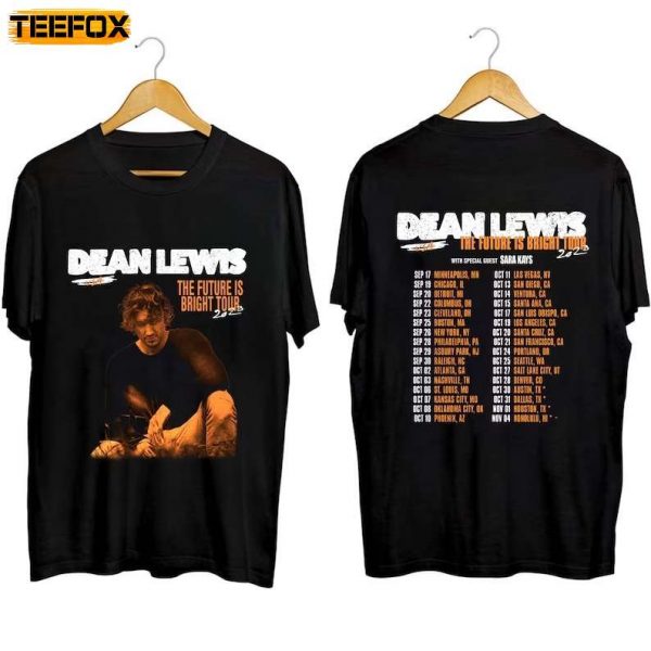 Dean Lewis The Future is Bright Tour 2023 Concert Short Sleeve T Shirt