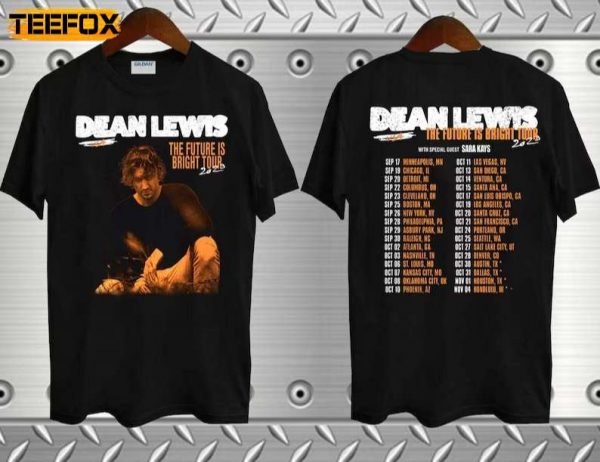 Dean Lewis The Future is Bright Tour 2023 Short Sleeve T Shirt