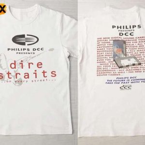 Dire Straits On Every Street Philips DCC Short Sleeve T Shirt