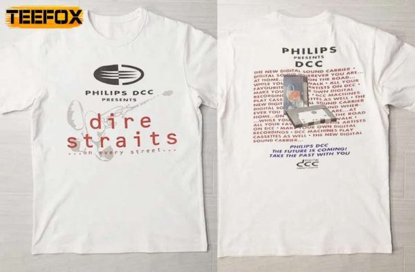 Dire Straits On Every Street Philips DCC Short Sleeve T Shirt
