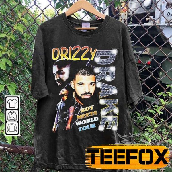 Drake Drizzy Boy Meets World Tour Short Sleeve T Shirt