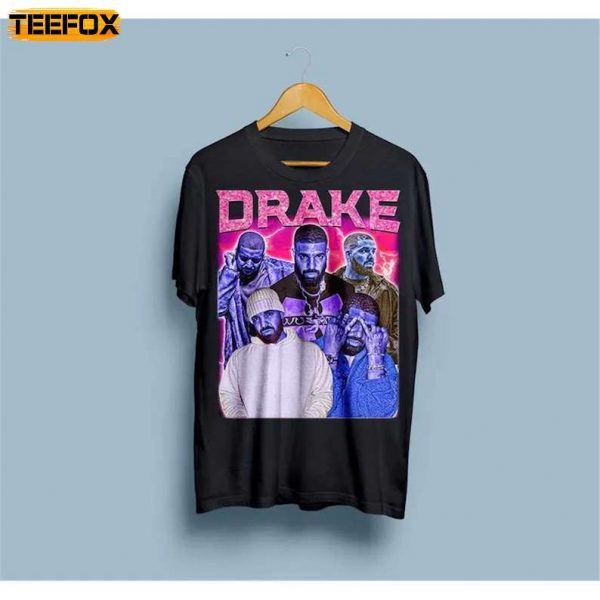 Drake Rap Vintage Bootleg Short Sleeve T Shirt