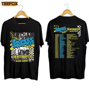 Dropkick Murphys Fall Tour With The Interrupters 2023 Short Sleeve T Shirt