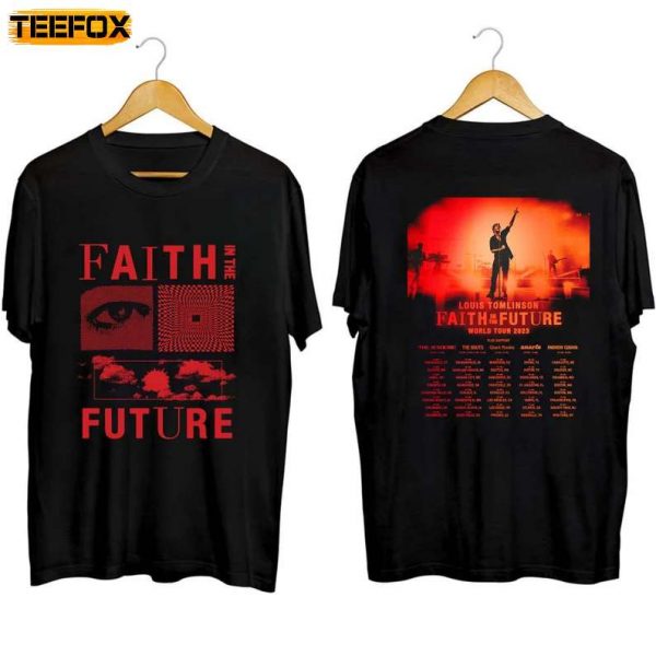 Faith In The Future World Tour 2023 North America Louis Tomlinson Short Sleeve T Shirt