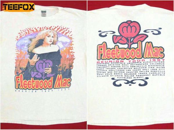 Fleetwood Mac Reunion Tour 1997 Short Sleeve T Shirt