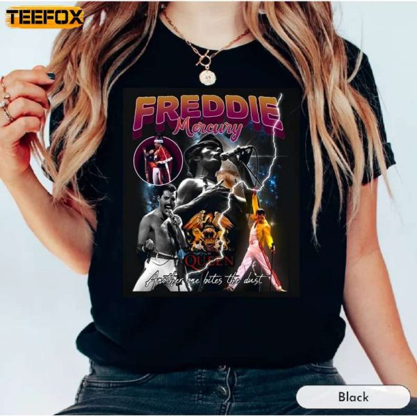 Freddie Mercury Queen Band Retro Short Sleeve T Shirt