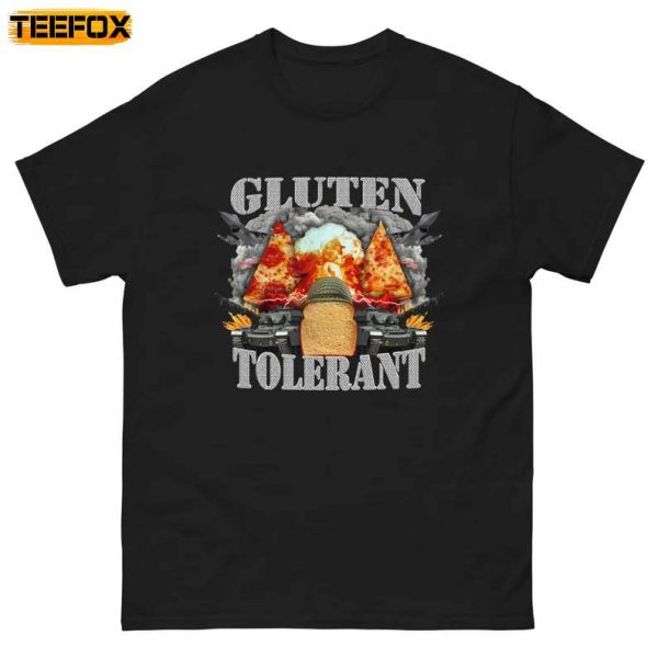 Gluten Tolerant Oddly Specific Meme Short Sleeve T Shirt