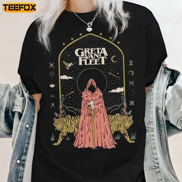 Greta Van Fleet Album Graphic Short Sleeve T Shirt