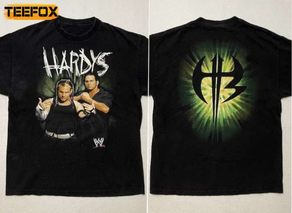 Hardy Boyz Jeff Hardy Matt Green Team Xtreme Short Sleeve T Shirt