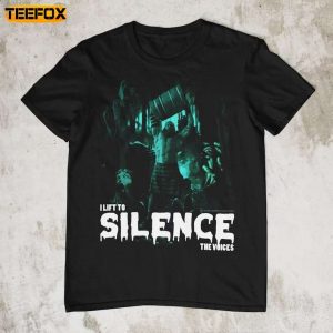 I Lift To Silence The Voices Pump Cover Short Sleeve T Shirt