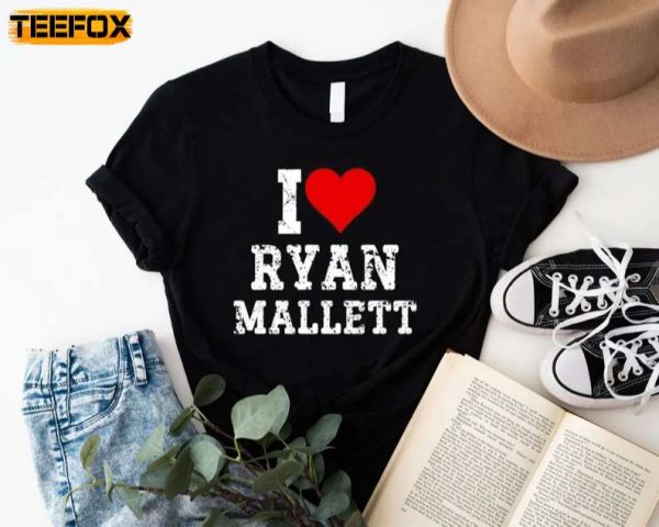 I Love Ryan Mallett 1988 2023 Short Sleeve T Shirt