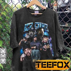 Ice Cube Rap Retro Short Sleeve T Shirt