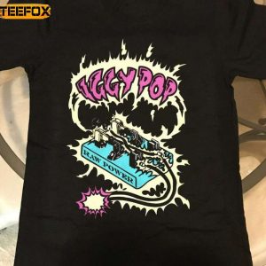 Iggy Pop The Stooges Raw Power Short Sleeve T Shirt