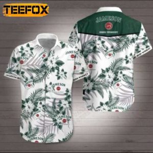 Jameson Irish Whiskey Mens Hawaiian Shirt