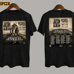Jason Aldean Highway Desperado Tour 2023 Short Sleeve T Shirt