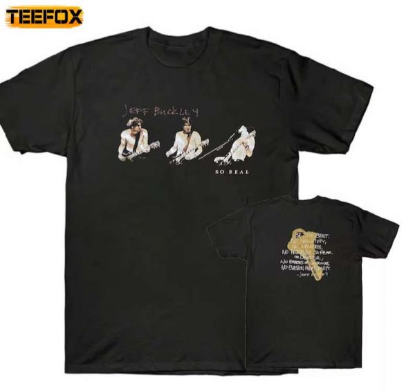 Jeff Buckley So Real 1994 Short Sleeve T Shirt