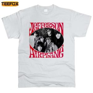Jefferson Airplane Rock Band Short Sleeve T Shirt