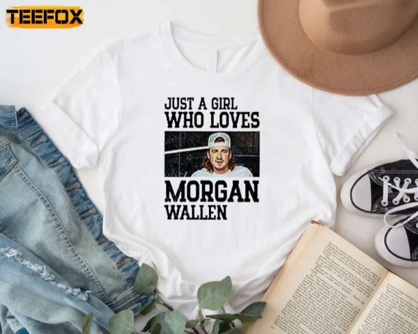Just a Girl Who Loves Morgans Wallens Short Sleeve T Shirt