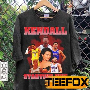 Kendall Starting Five Bootleg Short Sleeve T Shirt