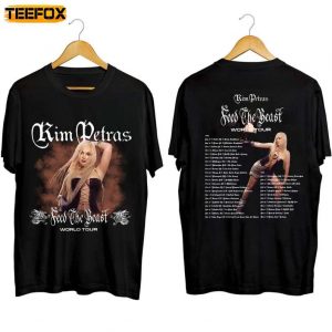 Kim Petras World Tour 2023 Feed the Beast Short Sleeve T Shirt