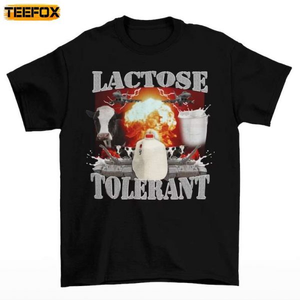 Lactose Tolerant Oddly Specific Short Sleeve T Shirt