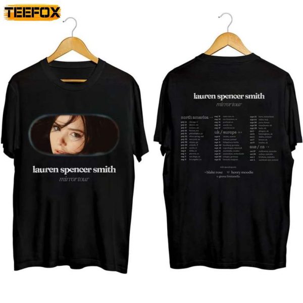 Lauren Spencer Smith The Mirror Tour 2023 Short Sleeve T Shirt