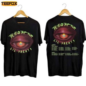 Lil Yatchy Let's Start Here Tour 2023 Rapper Short Sleeve T Shirt