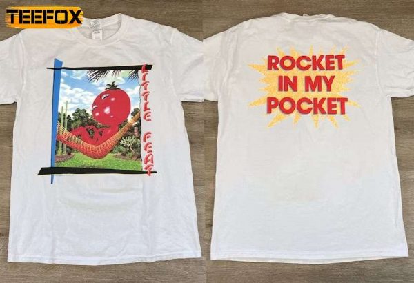 Little Feat Rocket In My Pocket Tour 1988 Short Sleeve T Shirt