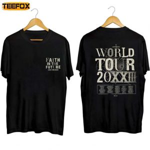Louis Tomlinson Faith In The Future World Tour 2023 North America T Shirt