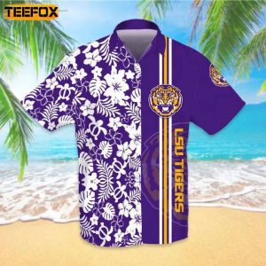 Lsu Tigers Ncaa Football Mens Hawaiian Shirt