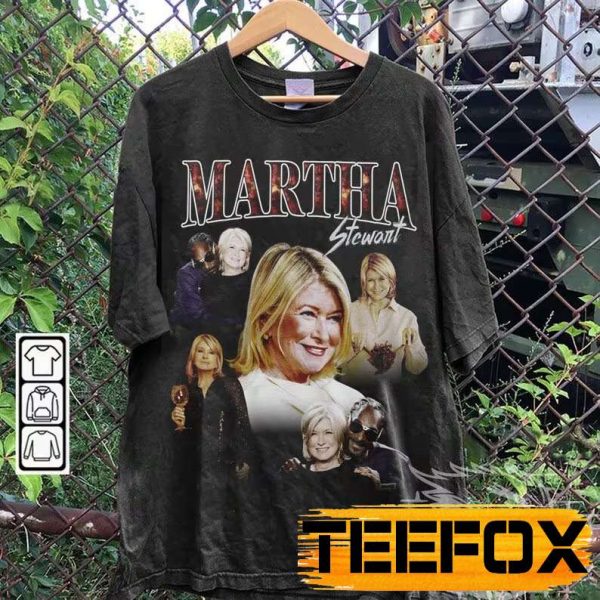 Martha Stewart Bootleg Style Short Sleeve T Shirt