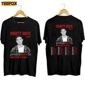 Matt Rife World Tour 2023 Short Sleeve T Shirt
