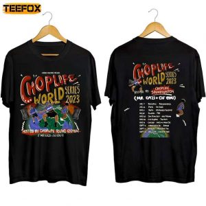 Mr Eazi Choplife World Series Tour 2023 Short Sleeve T Shirt