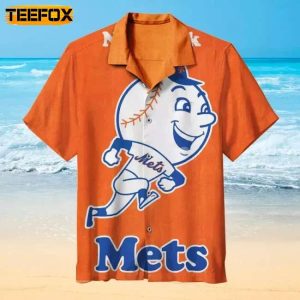New York Mets MLB Mens Hawaiian Shirt