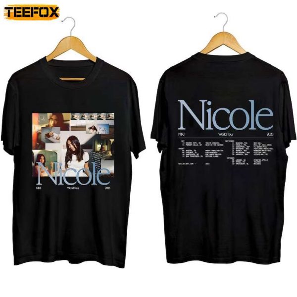 Niki The Nicole World Tour 2023 Short Sleeve T Shirt