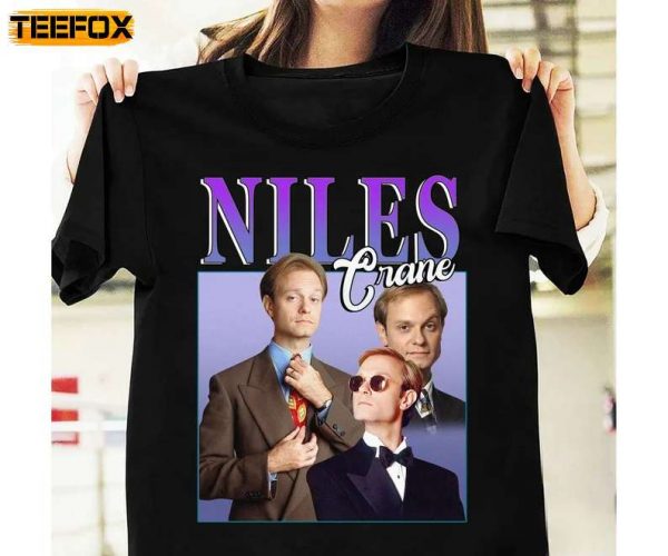 Niles Crane Frasier Sitcom Short Sleeve T Shirt