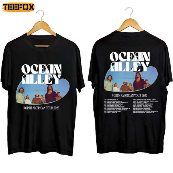 Ocean Alley North American Tour 2023 Band Short Sleeve T Shirt